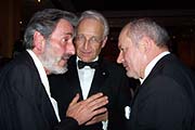 Helmut Dietl, Edmund Stoiber und Steffen Kuchenreuther (Foto: Marikka-Laila Maisel)